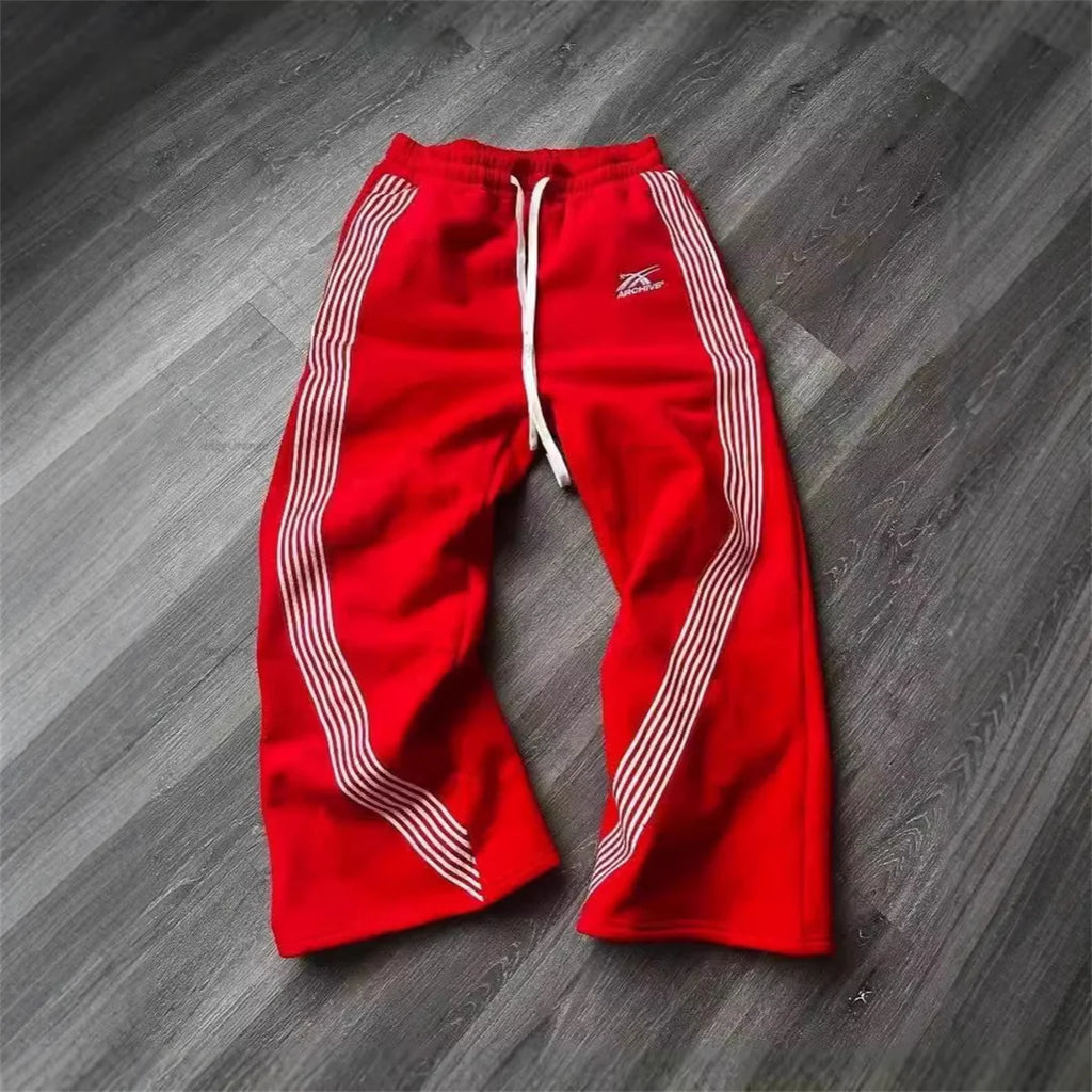 Y2k Gray Casual Pants